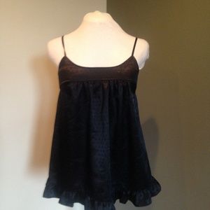 Babydoll Black Camisole